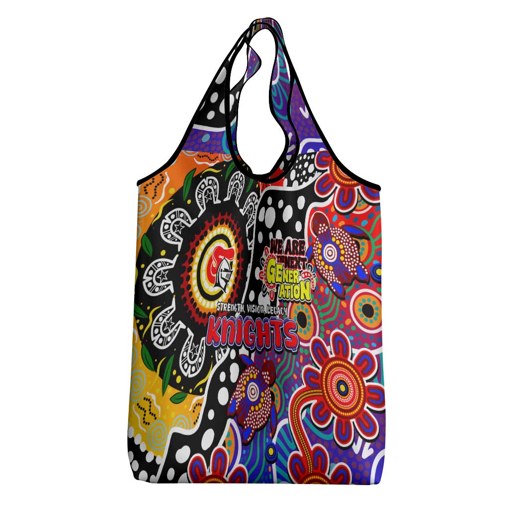 Knights NRL Celebrating 50 Years of Naidoc Grocery Bag NAIDOC Week 2025 Aboriginal