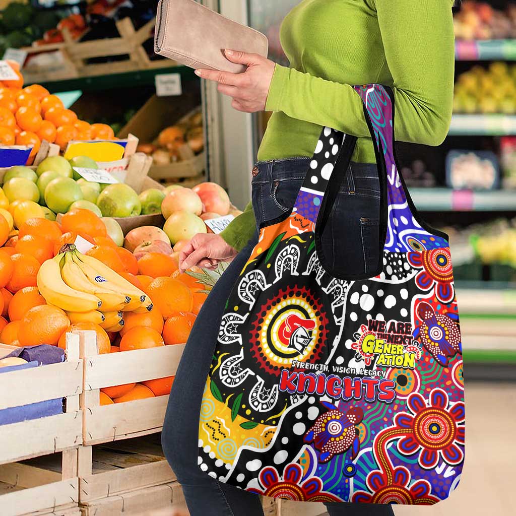 Knights NRL Celebrating 50 Years of Naidoc Grocery Bag NAIDOC Week 2025 Aboriginal