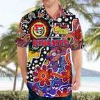 Personalised Knights NRL Celebrating 50 Years of Naidoc Hawaiian Shirt NAIDOC Week 2025 Aboriginal
