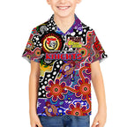 Personalised Knights NRL Celebrating 50 Years of Naidoc Kid Hawaiian Shirt NAIDOC Week 2025 Aboriginal