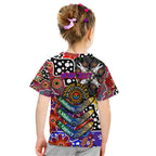 Personalised Knights NRL Celebrating 50 Years of Naidoc Kid T Shirt NAIDOC Week 2025 Aboriginal