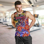 Personalised Knights NRL Celebrating 50 Years of Naidoc Men Tank Top NAIDOC Week 2025 Aboriginal