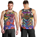 Personalised Knights NRL Celebrating 50 Years of Naidoc Men Tank Top NAIDOC Week 2025 Aboriginal