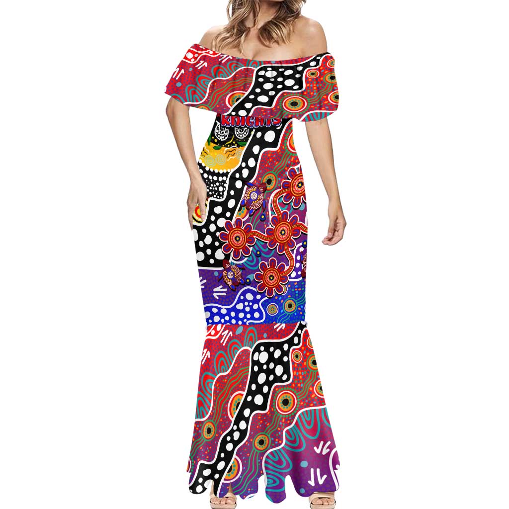 Personalised Knights NRL Celebrating 50 Years of Naidoc Mermaid Dress NAIDOC Week 2025 Aboriginal