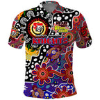 Personalised Knights NRL Celebrating 50 Years of Naidoc Polo Shirt NAIDOC Week 2025 Aboriginal