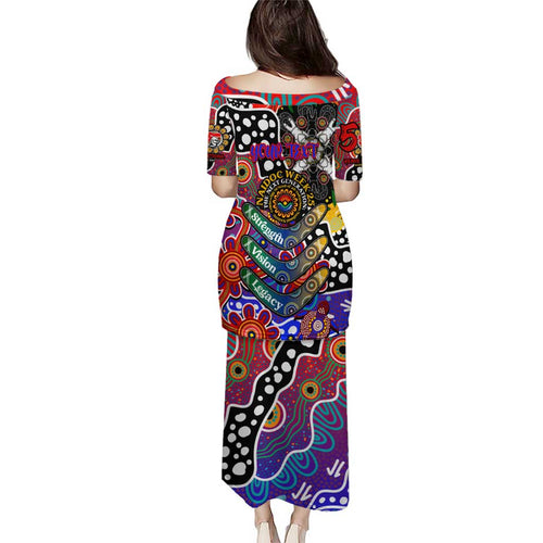 Personalised Knights NRL Celebrating 50 Years of Naidoc Puletasi NAIDOC Week 2025 Aboriginal