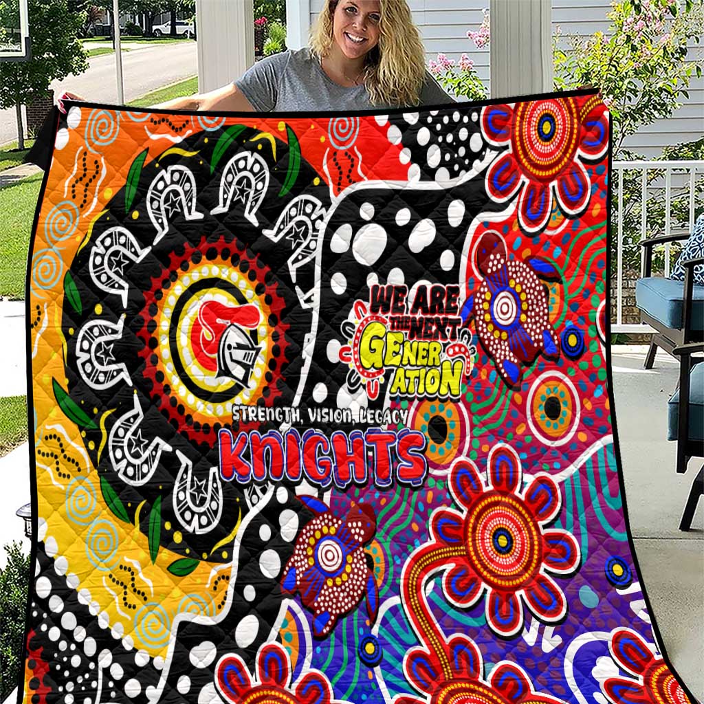Knights NRL Celebrating 50 Years of Naidoc Quilt NAIDOC Week 2025 Aboriginal