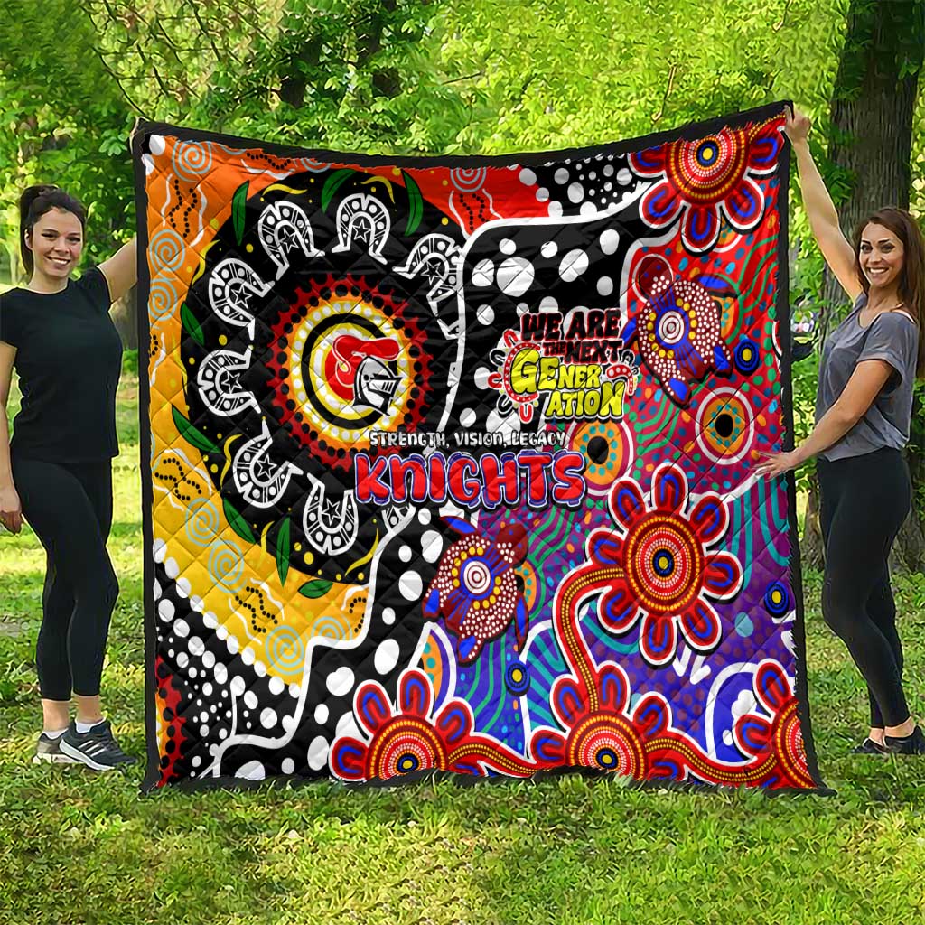 Knights NRL Celebrating 50 Years of Naidoc Quilt NAIDOC Week 2025 Aboriginal
