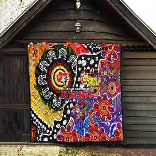 Knights NRL Celebrating 50 Years of Naidoc Quilt NAIDOC Week 2025 Aboriginal