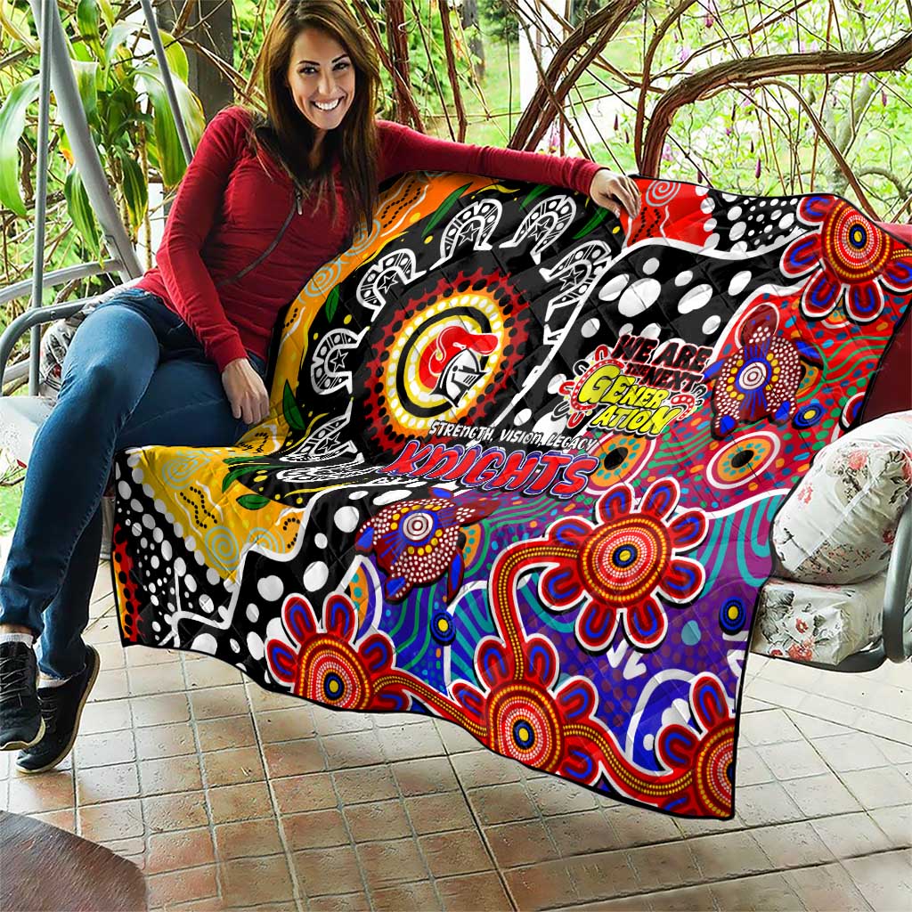 Knights NRL Celebrating 50 Years of Naidoc Quilt NAIDOC Week 2025 Aboriginal