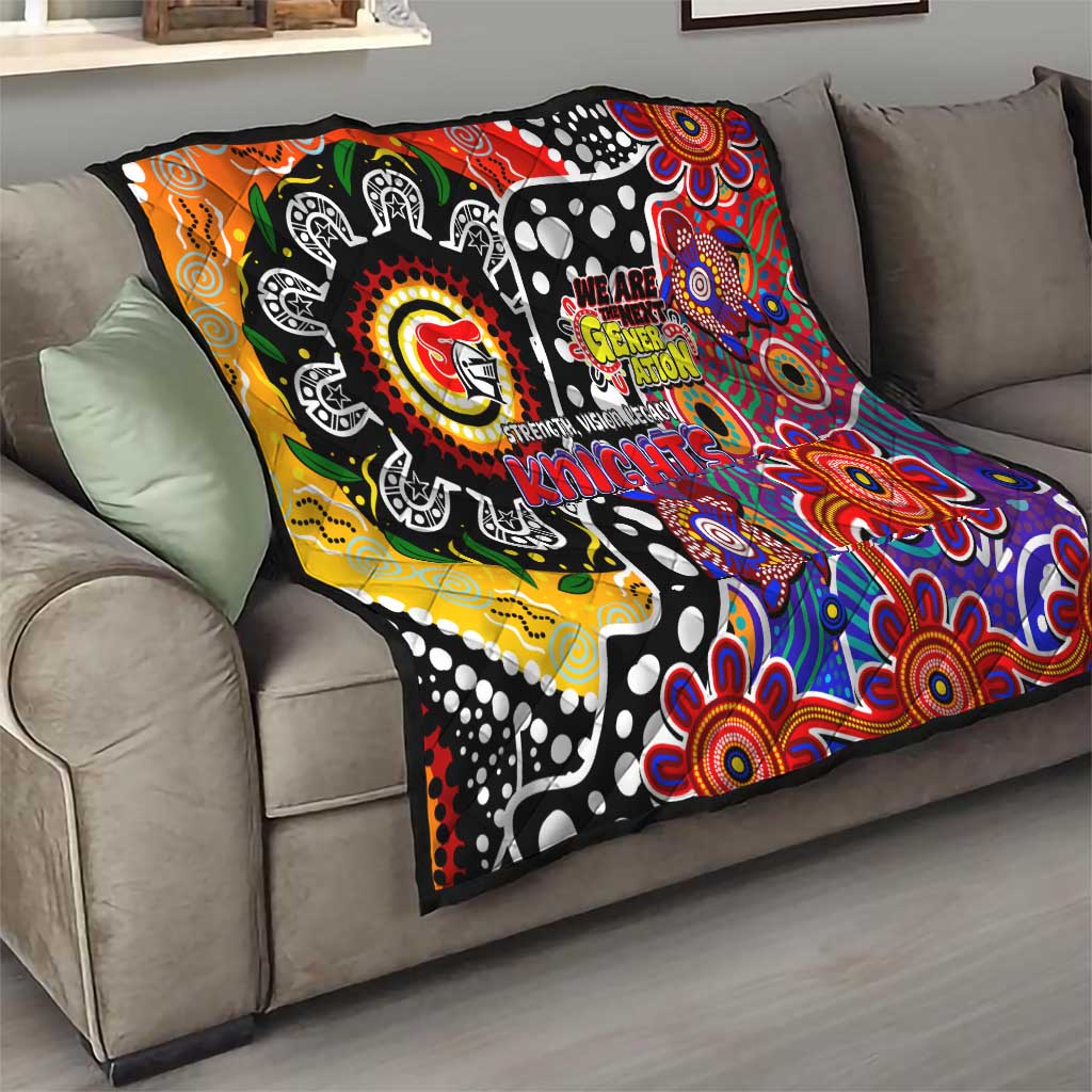 Knights NRL Celebrating 50 Years of Naidoc Quilt NAIDOC Week 2025 Aboriginal