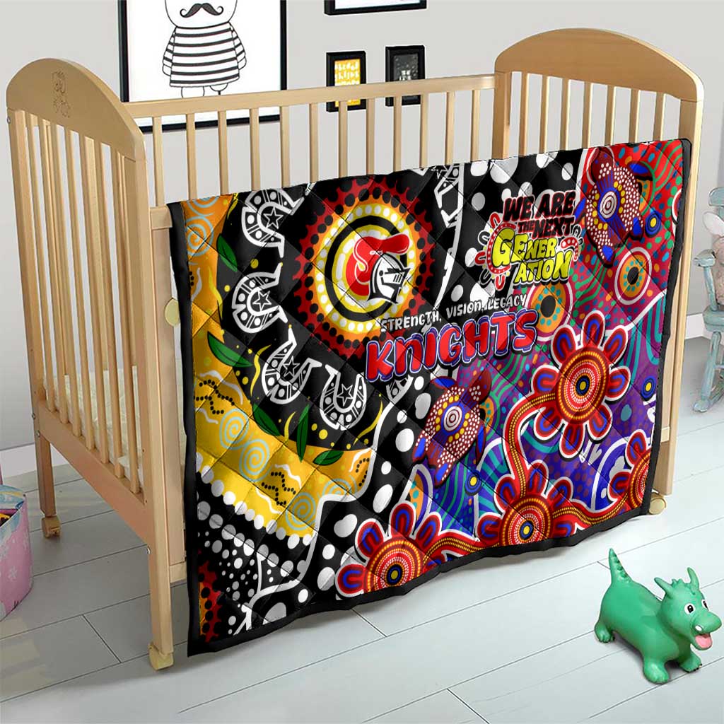 Knights NRL Celebrating 50 Years of Naidoc Quilt NAIDOC Week 2025 Aboriginal