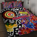Knights NRL Celebrating 50 Years of Naidoc Quilt Bed Set NAIDOC Week 2025 Aboriginal