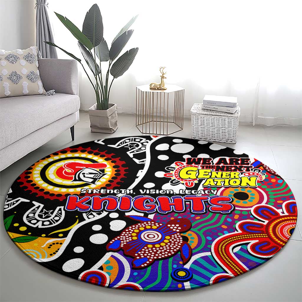 Knights NRL Celebrating 50 Years of Naidoc Round Carpet NAIDOC Week 2025 Aboriginal