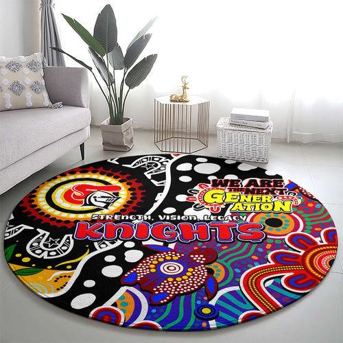 Knights NRL Celebrating 50 Years of Naidoc Round Carpet NAIDOC Week 2025 Aboriginal