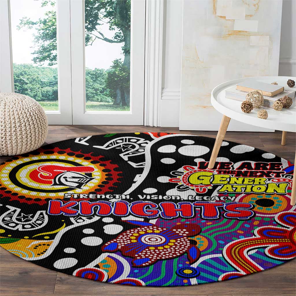 Knights NRL Celebrating 50 Years of Naidoc Round Carpet NAIDOC Week 2025 Aboriginal