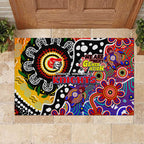 Knights NRL Celebrating 50 Years of Naidoc Rubber Doormat NAIDOC Week 2025 Aboriginal