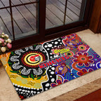 Knights NRL Celebrating 50 Years of Naidoc Rubber Doormat NAIDOC Week 2025 Aboriginal