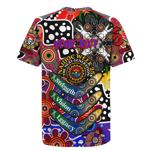 Personalised Knights NRL Celebrating 50 Years of Naidoc Rugby Jersey NAIDOC Week 2025 Aboriginal