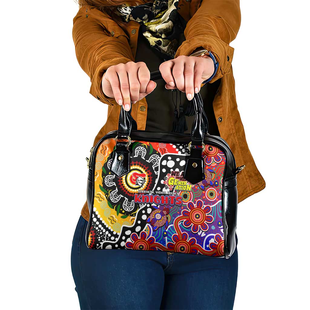 Knights NRL Celebrating 50 Years of Naidoc Shoulder Handbag NAIDOC Week 2025 Aboriginal