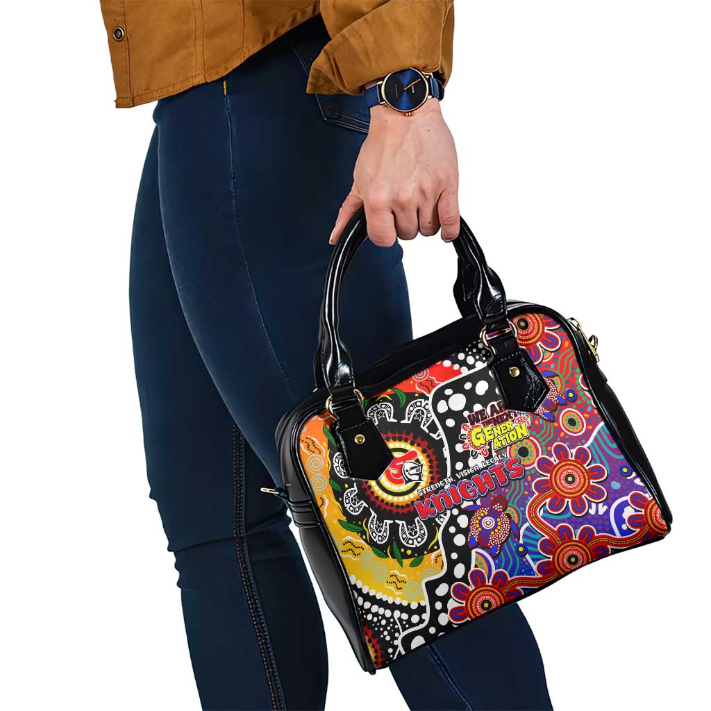 Knights NRL Celebrating 50 Years of Naidoc Shoulder Handbag NAIDOC Week 2025 Aboriginal