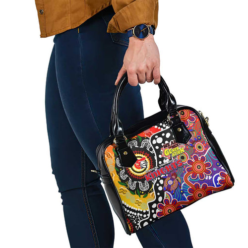 Knights NRL Celebrating 50 Years of Naidoc Shoulder Handbag NAIDOC Week 2025 Aboriginal