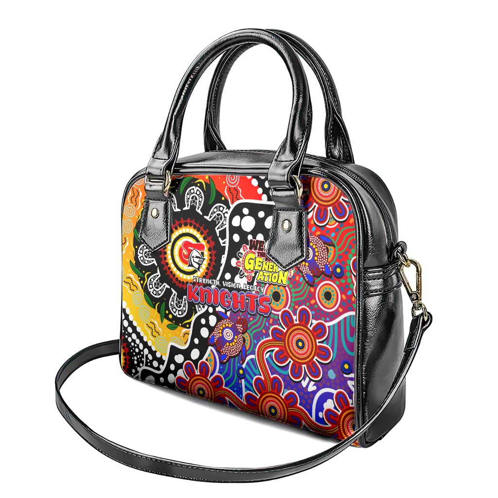 Knights NRL Celebrating 50 Years of Naidoc Shoulder Handbag NAIDOC Week 2025 Aboriginal
