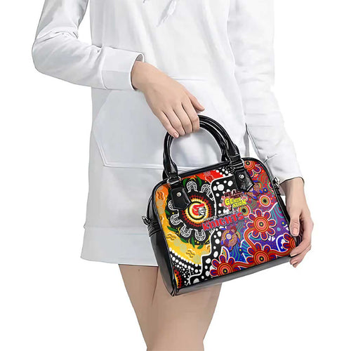 Knights NRL Celebrating 50 Years of Naidoc Shoulder Handbag NAIDOC Week 2025 Aboriginal