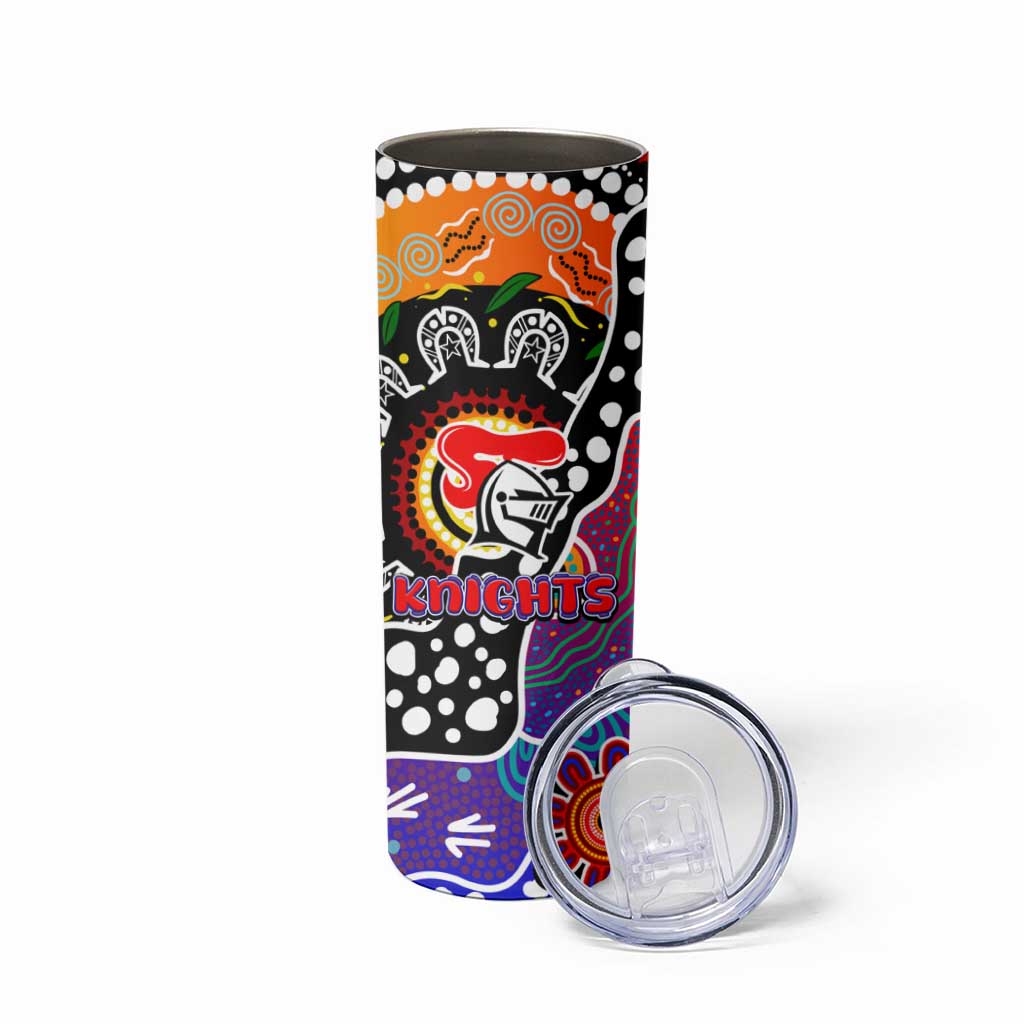 Knights NRL Celebrating 50 Years of Naidoc Skinny Tumbler NAIDOC Week 2025 Aboriginal