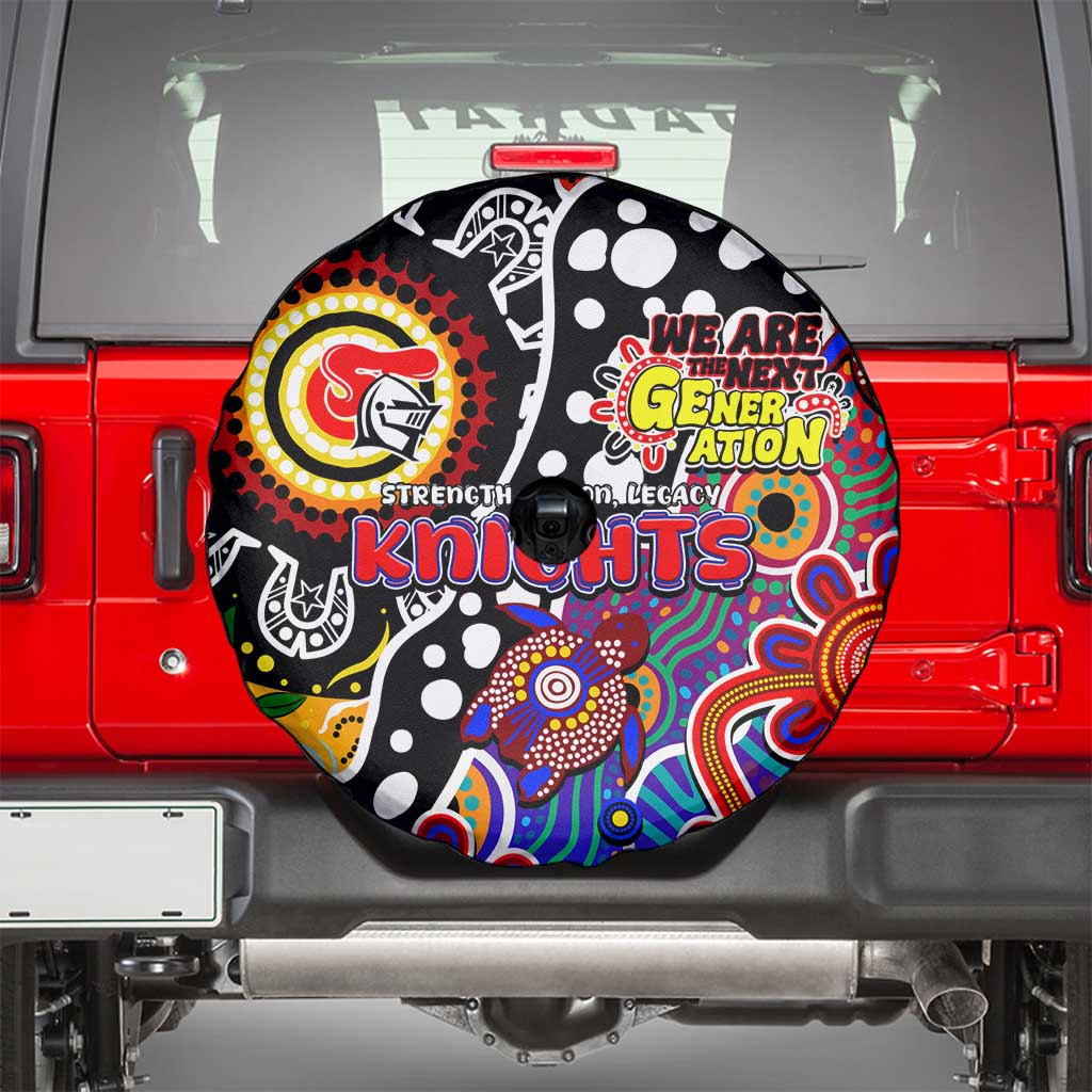 Knights NRL Celebrating 50 Years of Naidoc Spare Tire Cover NAIDOC Week 2025 Aboriginal