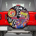 Knights NRL Celebrating 50 Years of Naidoc Spare Tire Cover NAIDOC Week 2025 Aboriginal