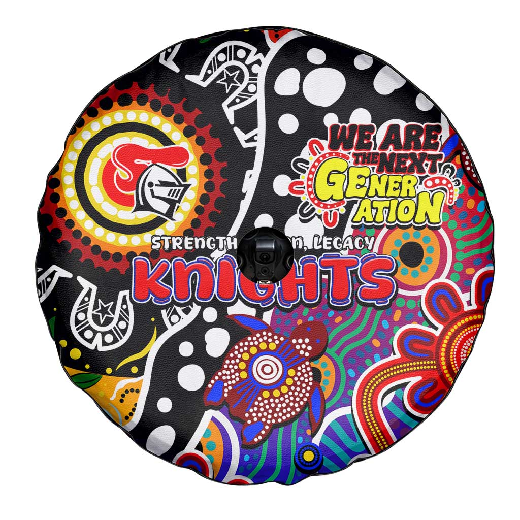 Knights NRL Celebrating 50 Years of Naidoc Spare Tire Cover NAIDOC Week 2025 Aboriginal