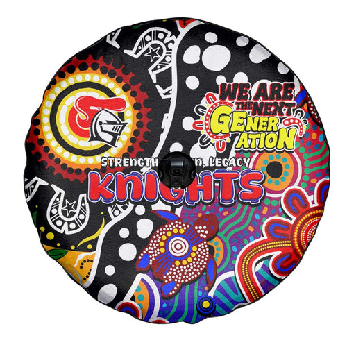 Knights NRL Celebrating 50 Years of Naidoc Spare Tire Cover NAIDOC Week 2025 Aboriginal