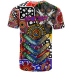 Personalised Knights NRL Celebrating 50 Years of Naidoc T Shirt NAIDOC Week 2025 Aboriginal