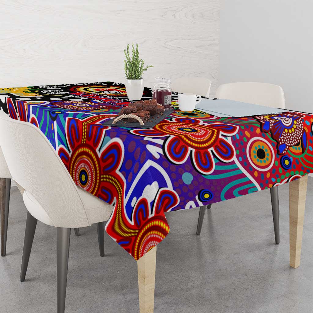 Knights NRL Celebrating 50 Years of Naidoc Tablecloth NAIDOC Week 2025 Aboriginal