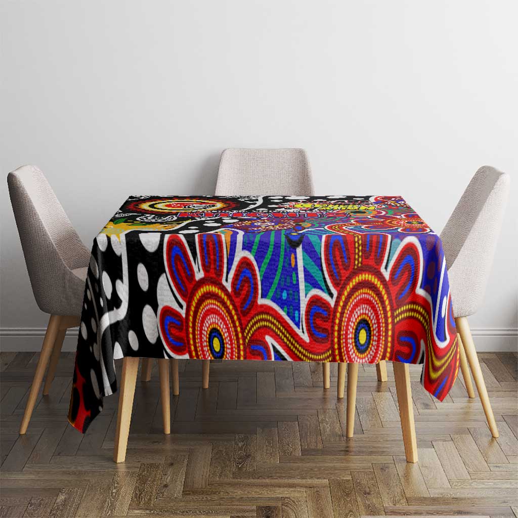 Knights NRL Celebrating 50 Years of Naidoc Tablecloth NAIDOC Week 2025 Aboriginal