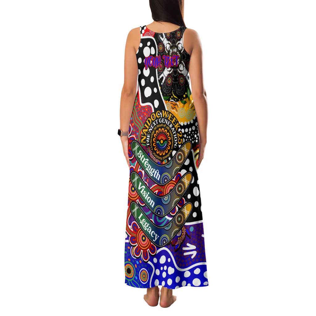 Personalised Knights NRL Celebrating 50 Years of Naidoc Tank Maxi Dress NAIDOC Week 2025 Aboriginal