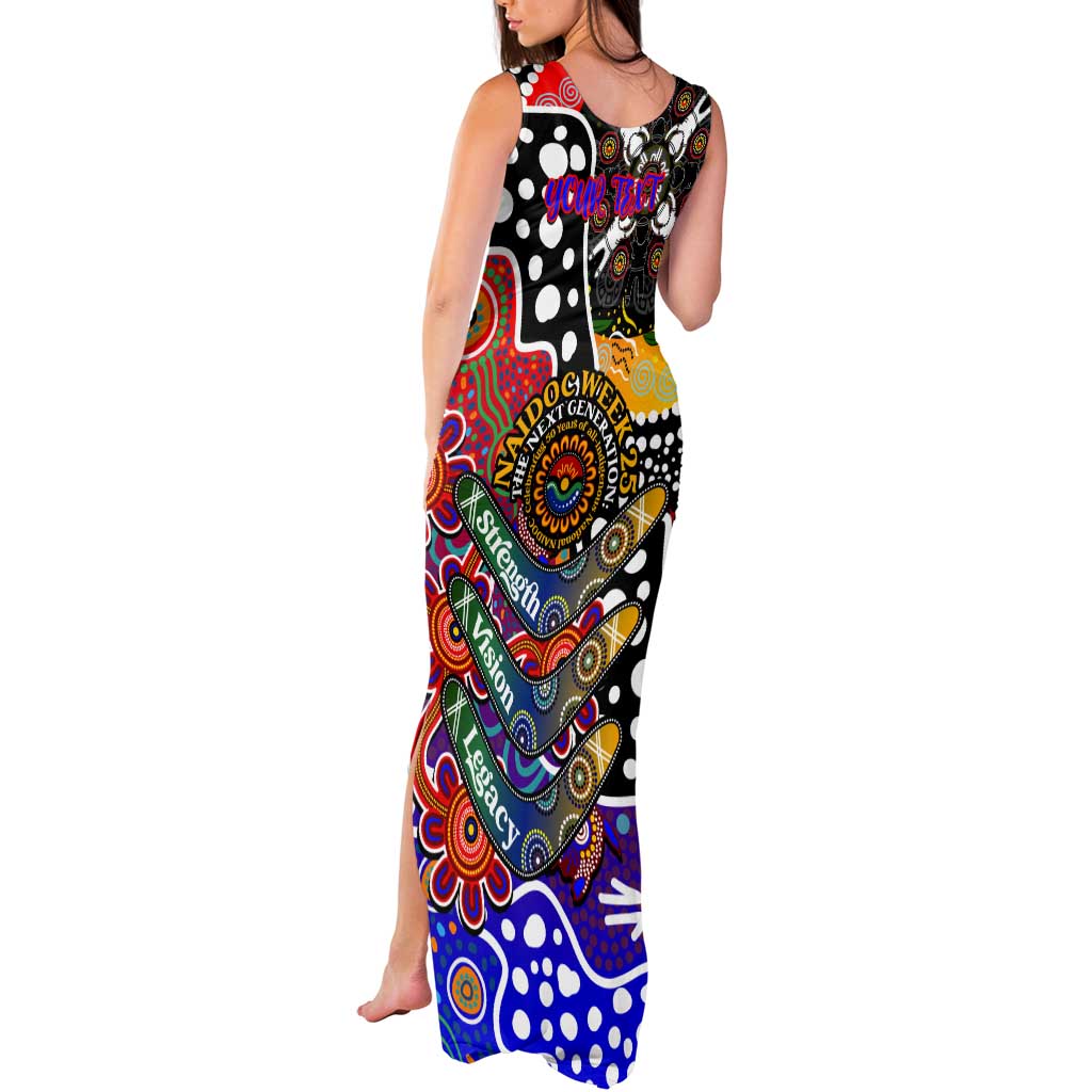 Personalised Knights NRL Celebrating 50 Years of Naidoc Tank Maxi Dress NAIDOC Week 2025 Aboriginal