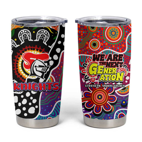 Knights NRL Celebrating 50 Years of Naidoc Tumbler Cup NAIDOC Week 2025 Aboriginal