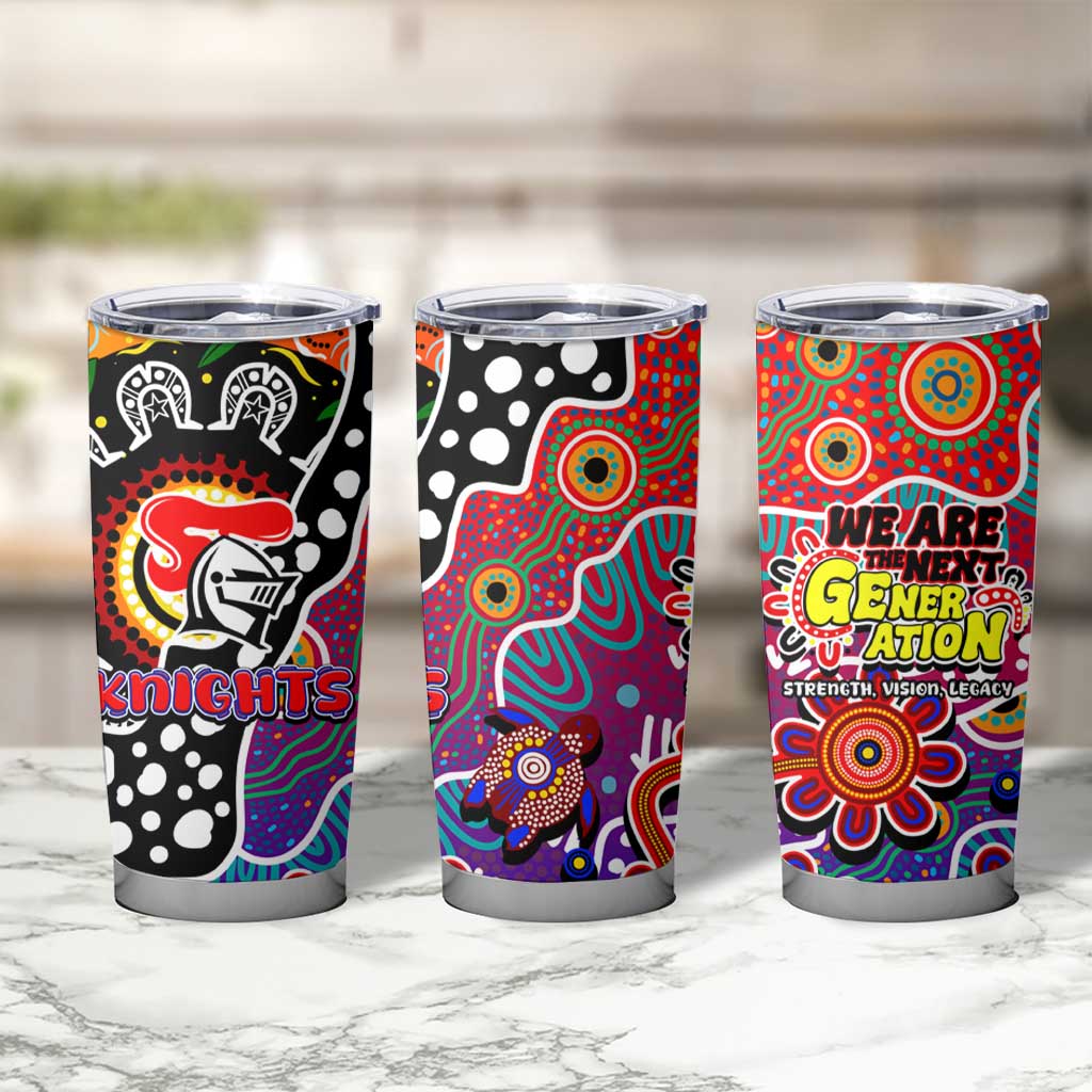 Knights NRL Celebrating 50 Years of Naidoc Tumbler Cup NAIDOC Week 2025 Aboriginal