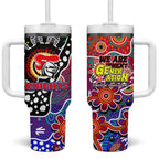 Knights NRL Celebrating 50 Years of Naidoc Tumbler With Handle NAIDOC Week 2025 Aboriginal