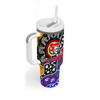 Knights NRL Celebrating 50 Years of Naidoc Tumbler With Handle NAIDOC Week 2025 Aboriginal