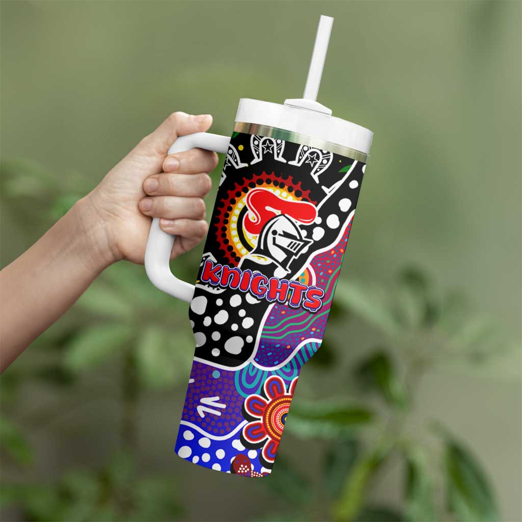 Knights NRL Celebrating 50 Years of Naidoc Tumbler With Handle NAIDOC Week 2025 Aboriginal