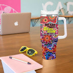 Knights NRL Celebrating 50 Years of Naidoc Tumbler With Handle NAIDOC Week 2025 Aboriginal