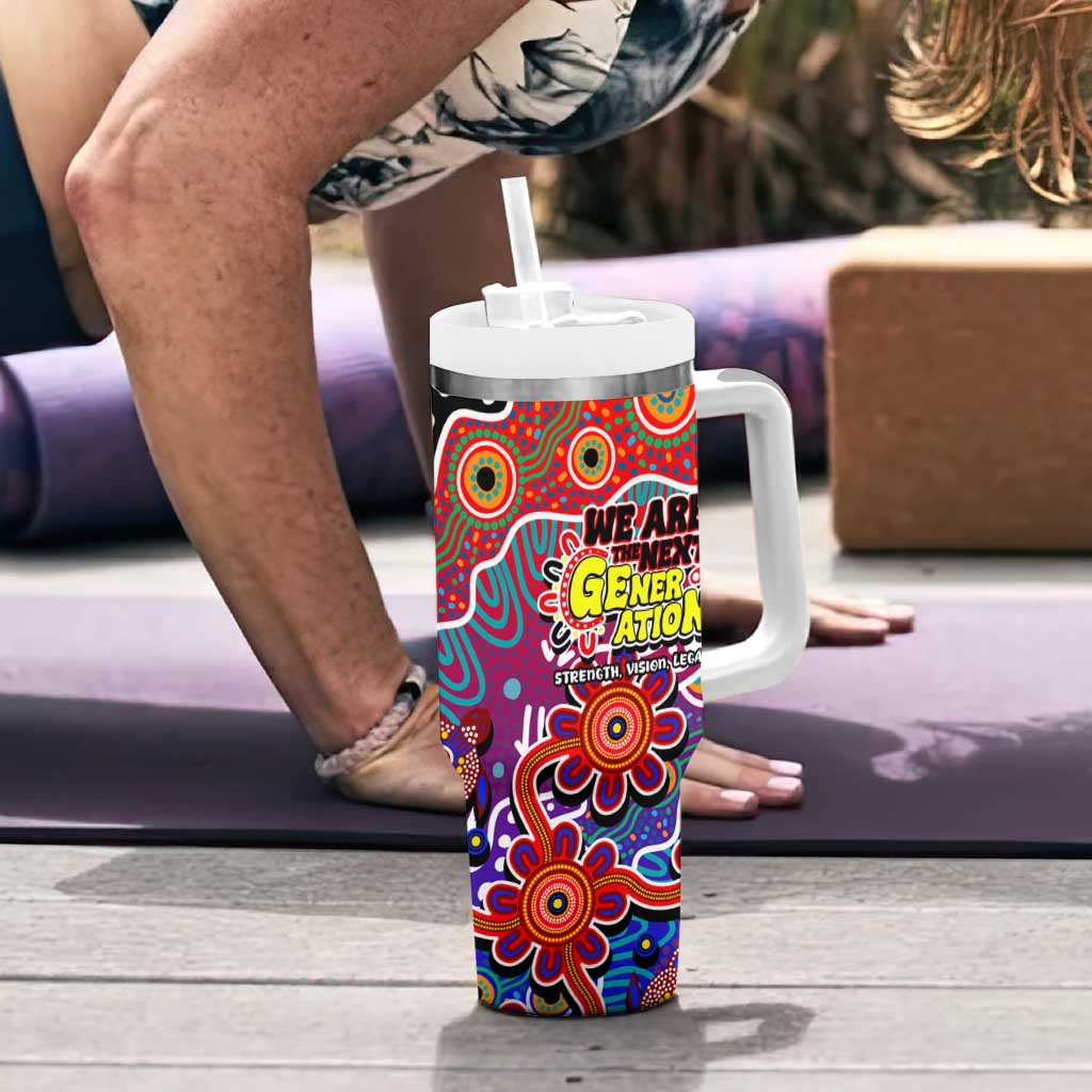 Knights NRL Celebrating 50 Years of Naidoc Tumbler With Handle NAIDOC Week 2025 Aboriginal
