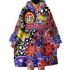 Personalised Knights NRL Celebrating 50 Years of Naidoc Wearable Blanket Hoodie NAIDOC Week 2025 Aboriginal