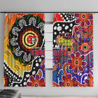 Knights NRL Celebrating 50 Years of Naidoc Window Curtain NAIDOC Week 2025 Aboriginal