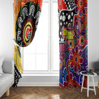Knights NRL Celebrating 50 Years of Naidoc Window Curtain NAIDOC Week 2025 Aboriginal