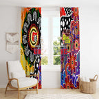 Knights NRL Celebrating 50 Years of Naidoc Window Curtain NAIDOC Week 2025 Aboriginal
