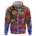 Personalised Knights NRL Celebrating 50 Years of Naidoc Zip Hoodie NAIDOC Week 2025 Aboriginal